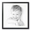 ArtToFrames 26x26" Matted Picture Frame with 22x22" Single Mat Photo Opening Framed in 1.25" Black and 2" Mat (FWM-3926-26x26)